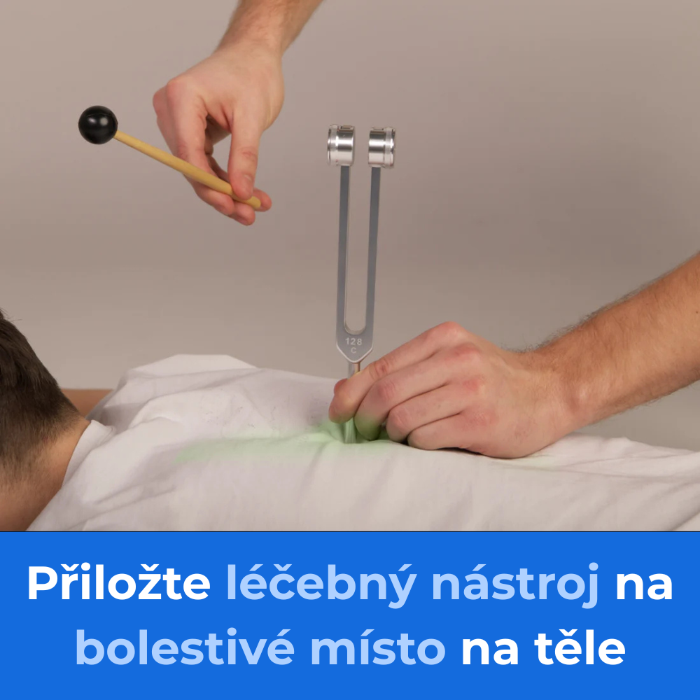 LORLINA 128Hz s mapou akupresurních bodů